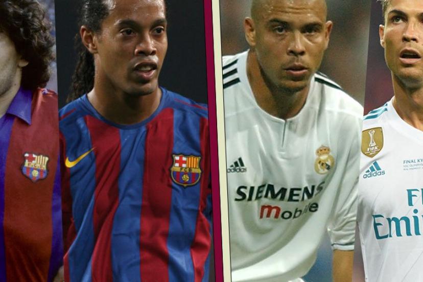 أحد عشر أسطورة من برشلونة وريال مدريد في سجلات كرة القدم. 1 أحد عشر أسطورة من برشلونة وريال مدريد في سجلات كرة القدم.