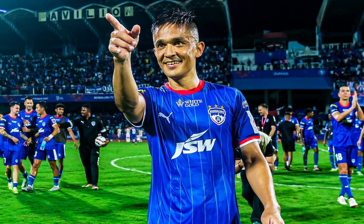 يسعى سونيل تشيتي لتحقيق المجد مع مواجهة Bengaluru FC لمنافسه Mohun Bagan في نهائي الدوري الهندي الممتاز.
