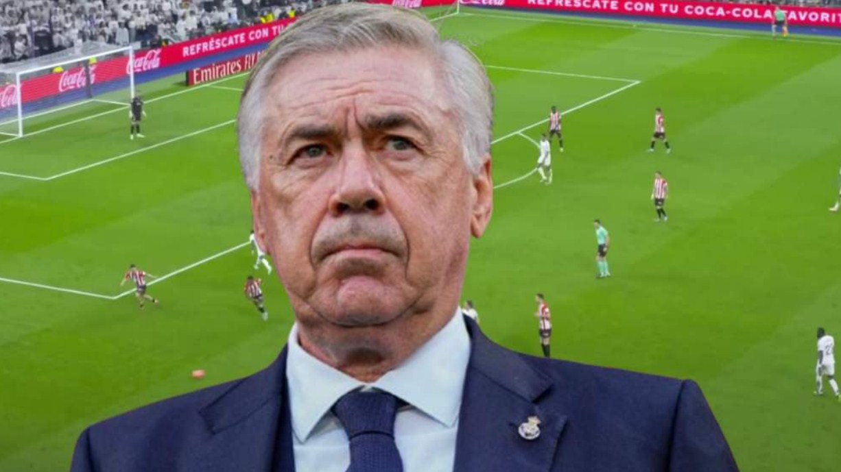 أنشيلوتي يصددم نجم ريال مدريد ويستبعده من التشكيلة الأساسية لمواجهة برشلونة في نهائي كأس الملك!