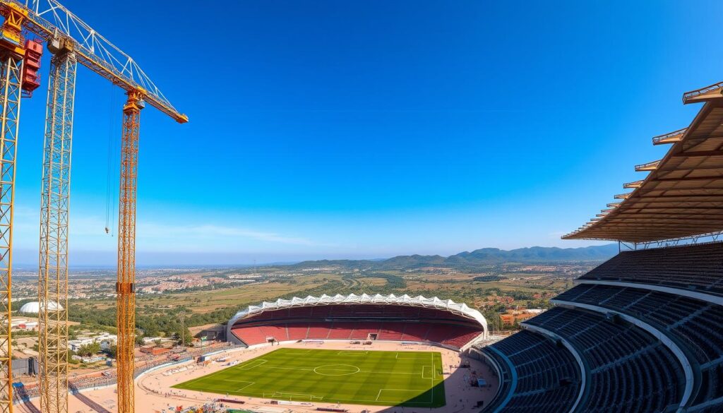ملاعب كأس إفريقيا 2025 بالمغرب – التحضيرات والمستجدات 1 ملاعب كأس إفريقيا 2025 بالمغرب – التحضيرات والمستجدات