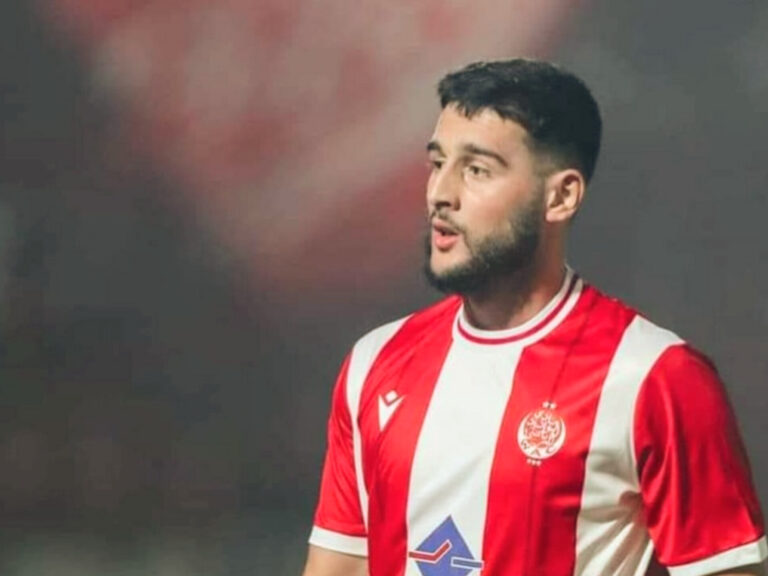 عودة اللاعب نسيم الشادلي لناديه الوداد الرياضي