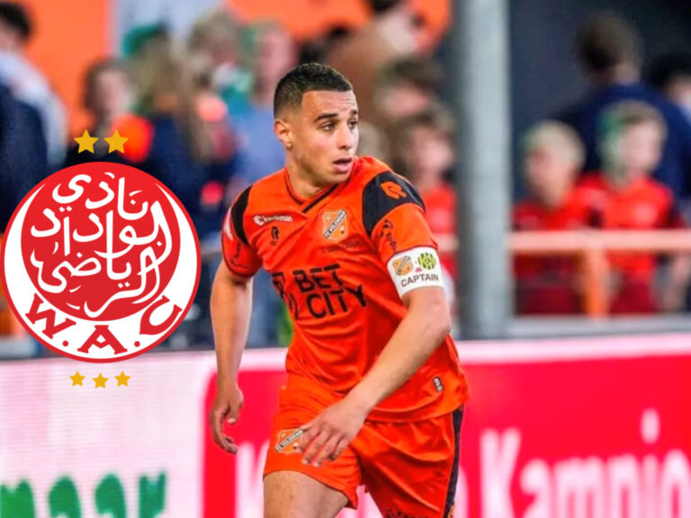 بلال ولد الشيخ على طاولة الوداد الرياضي