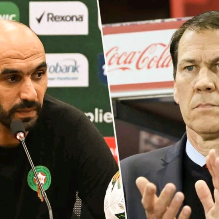 رودي غارسيا مدرب المنتخب البلجيكي يكشف تلقيه نصائح هامة من وليد الركراكي مدرب المنتخب الوطني المغربي