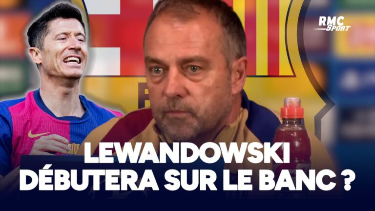 Inter Milan - FC Barcelone : Lewandowski débutera sur le banc ? Flick répond !