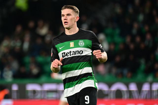 Manchester United ne lâche pas l'attaquant du Sporting Viktor Gyökeres