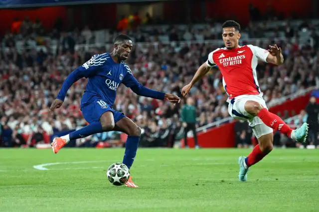 Ousmane Dembélé s'est entraîné avec le PSG à deux jours de la demi-finale retour contre Arsenal