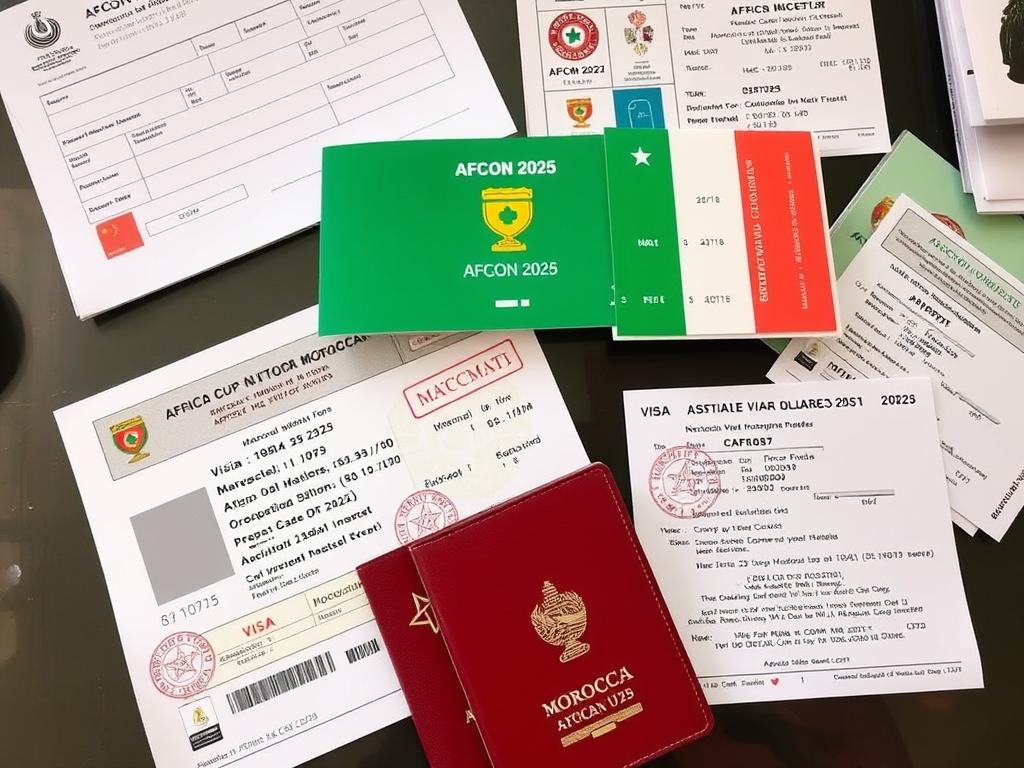 إجراءات الحصول على تأشيرة المغرب لحضور كأس الأمم الأفريقية 2025 إجراءات الحصول على تأشيرة المغرب لحضور كأس الأمم الأفريقية 2025