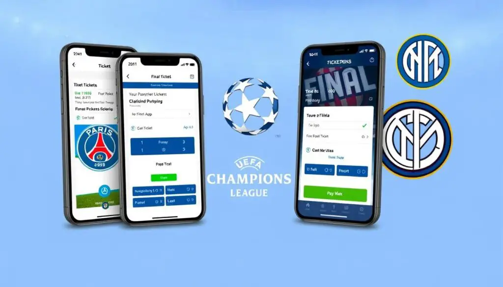 منصات بيع تذاكر نهائي دوري أبطال أوروبا بين باريس سان جيرمان وإنتر ميلان منصات بيع تذاكر نهائي دوري أبطال أوروبا بين باريس سان جيرمان وإنتر ميلان