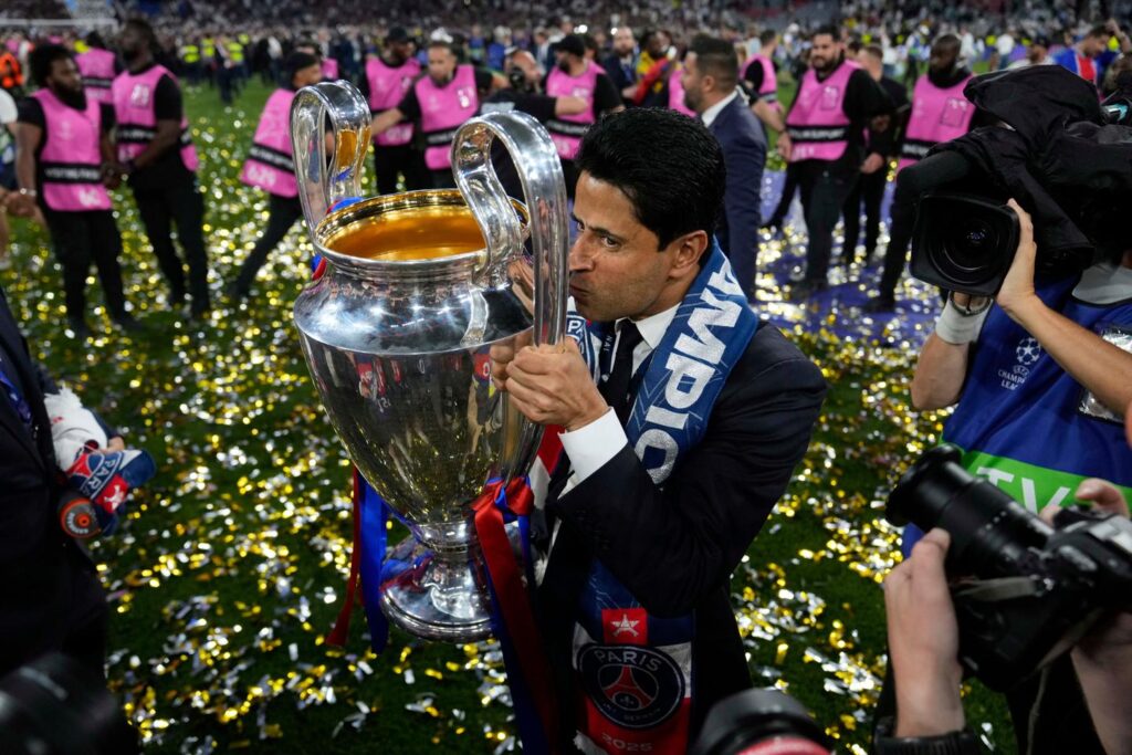 Pour Nasser Al-Khelaïfi, président touche-à-tout et « intouchable » du PSG, un sacre en forme de consécration