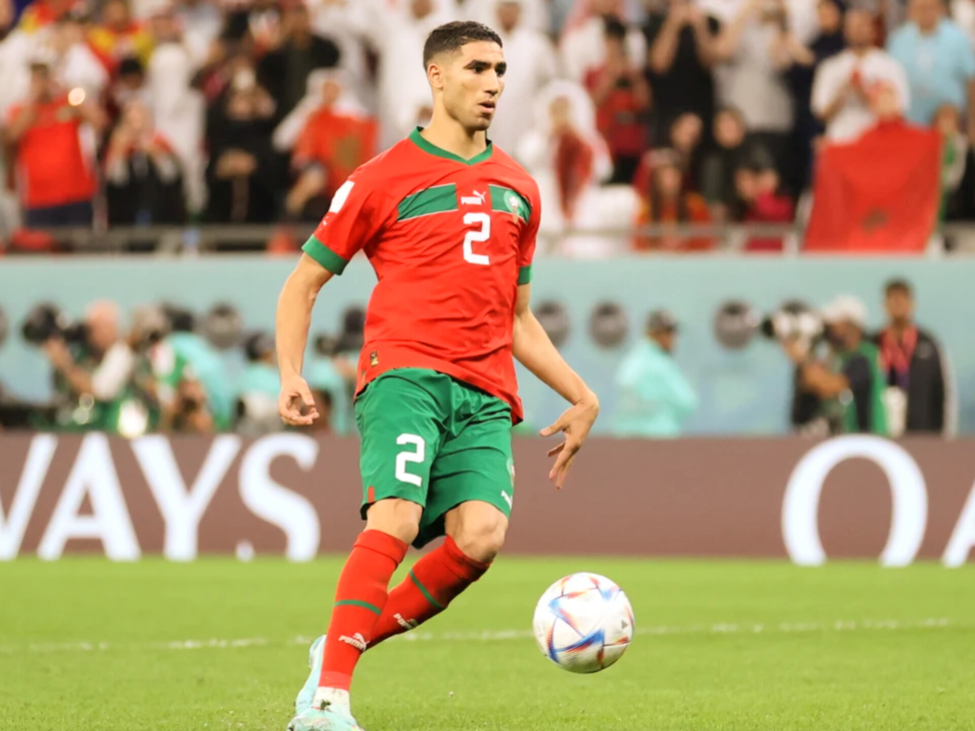 الدولي المغربي أشرف حكيمي لن يكون حاضرا في بداية معسكر المنتخب المغربي