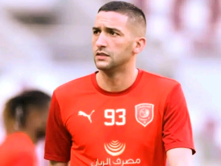 هشام ايت منا رئيس الوداد الرياضي يسابق الزمن للتعاقد مع الدولي المغربي حكيم زياش