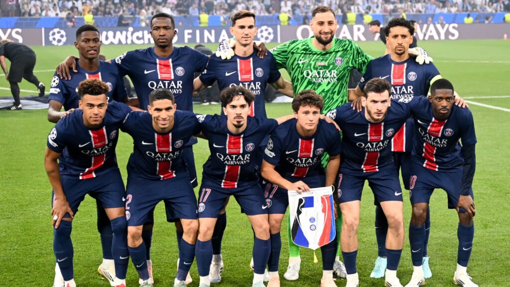 قيمة فريق باريس سان جيرمان بطل أوروبا تقترب من مليار يورو 1 près d'un milliard d'euros, la valeur énorme du onze du PSG champion d'Europe