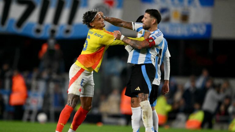 "T’es vieux, ferme ta gueule", la chaude altercation entre Otamendi et Rios