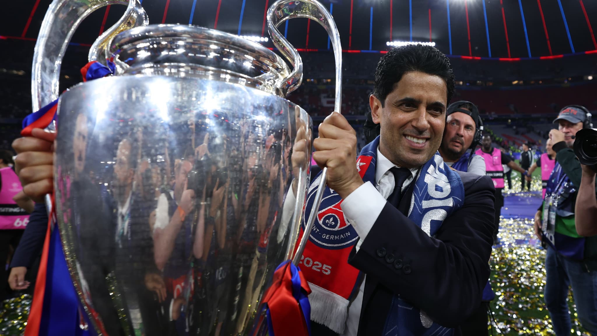 le plaidoyer de Nasser Al-Khelaïfi pour l'unité du foot français