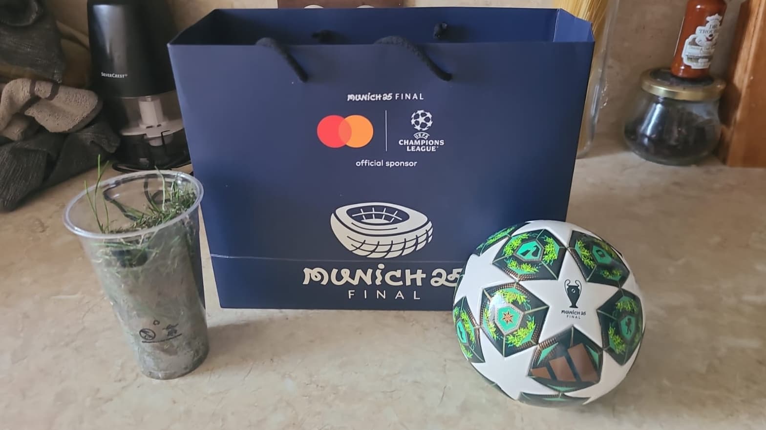 ces supporters du PSG qui ont arraché un bout de pelouse après le titre en Ligue des champions à Munich