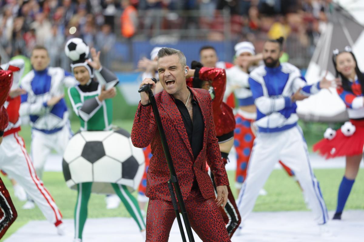 Robbie Williams nommé ambassadeur musical de la FIFA