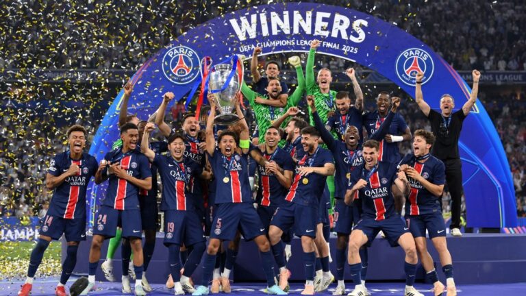 Champions League final: PSG rout Inter Milan in record win for 1st title