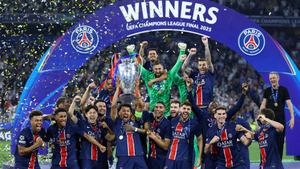 باريس سان جيرمان يتفوق على ريال مدريد في سباق ضم "الجوهرة الثمينة"! 1 بعد التتويج بدوري أبطال أوروبا باكتـ.ـساح إنتر ميلان بخماسية تاريخية جوهرة باريس سان جيرمان يضع باو كوبارسي في مأزق!