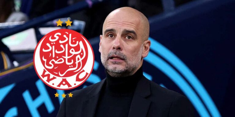 غوارديولا يشيد بأحد نجوم الوداد