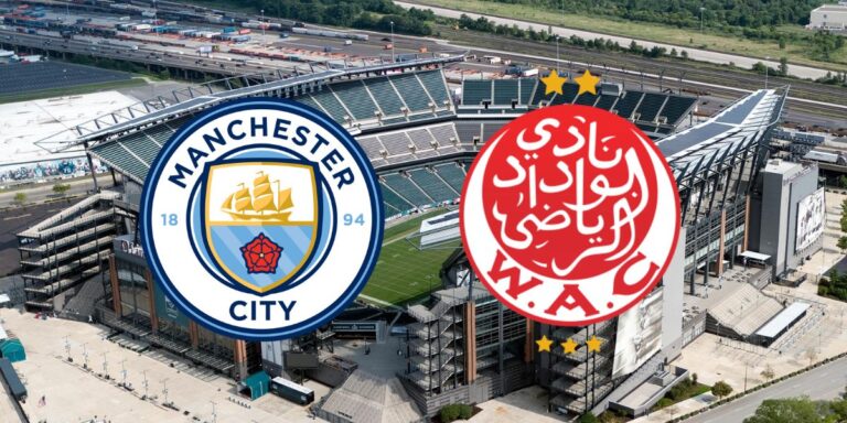 الموعد والقناة الناقلة لمباراة الوداد ومانشستر سيتي في كأس العالم