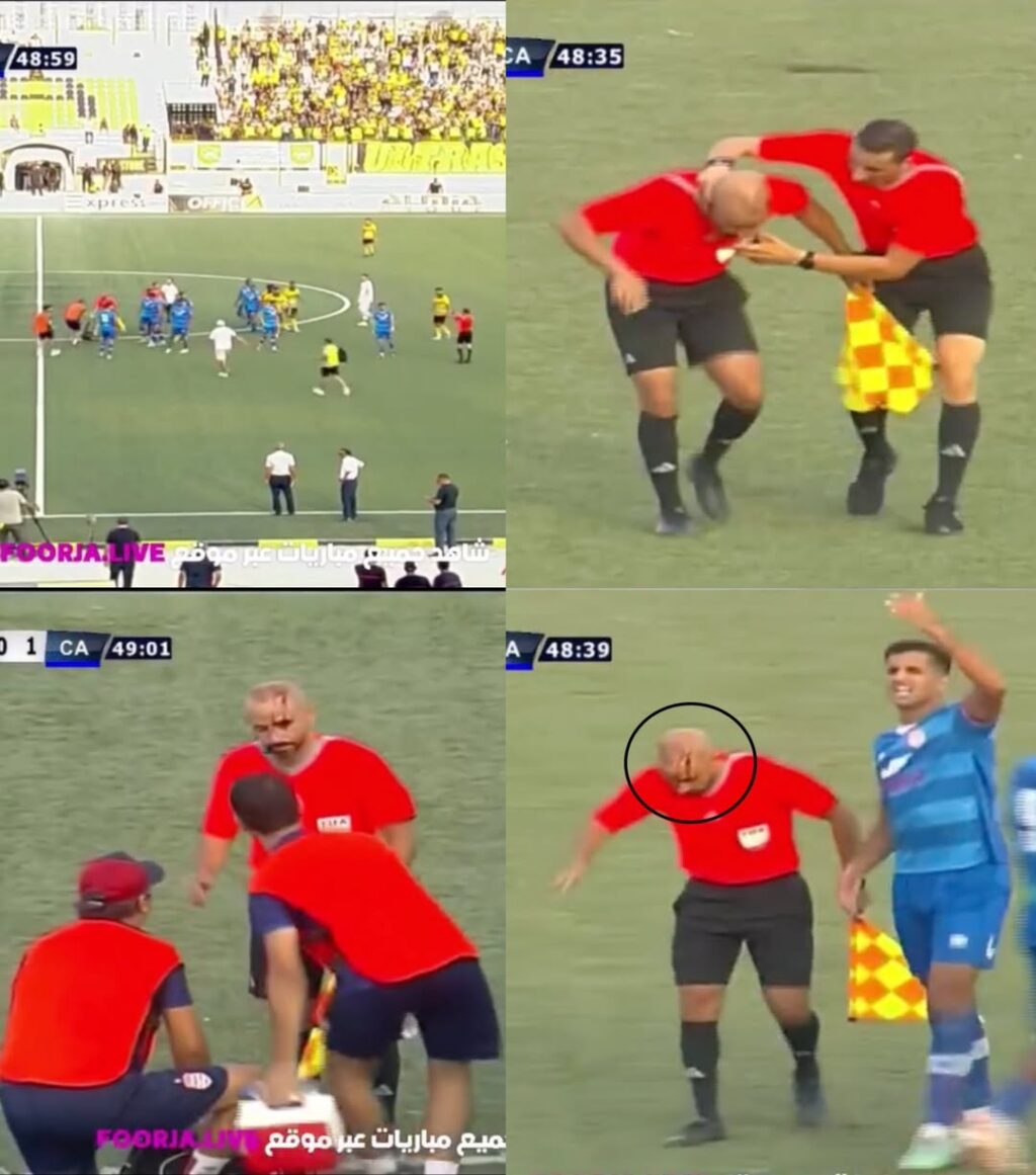 حدث صادم قد يؤدي إلى إيقاف الدوري التونسي وإلغاء النشاط الرياضي ككل بسبب ما حصل... 1 حدث صادم قد يؤدي إلى إيقاف الدوري التونسي وإلغاء النشاط الرياضي ككل بسبب ما حصل...