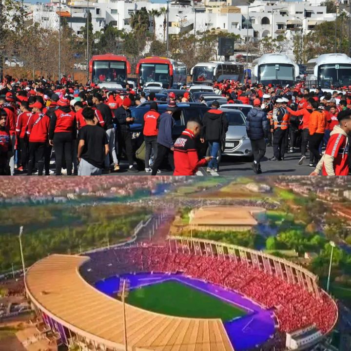 بمناسبة قرب افتتاح مركب مولاي عبد الله، يظل جمهور الوداد هو الجمهور الأبرز في الساحة الرياضية.