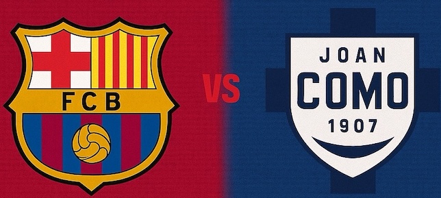 موعد مباراة برشلونة وكومو في كأس خوان غامبر والقنوات التي ستنقلها 1 موعد مباراة برشلونة وكومو بكأس خوان غامبر والقنوات الناقلة