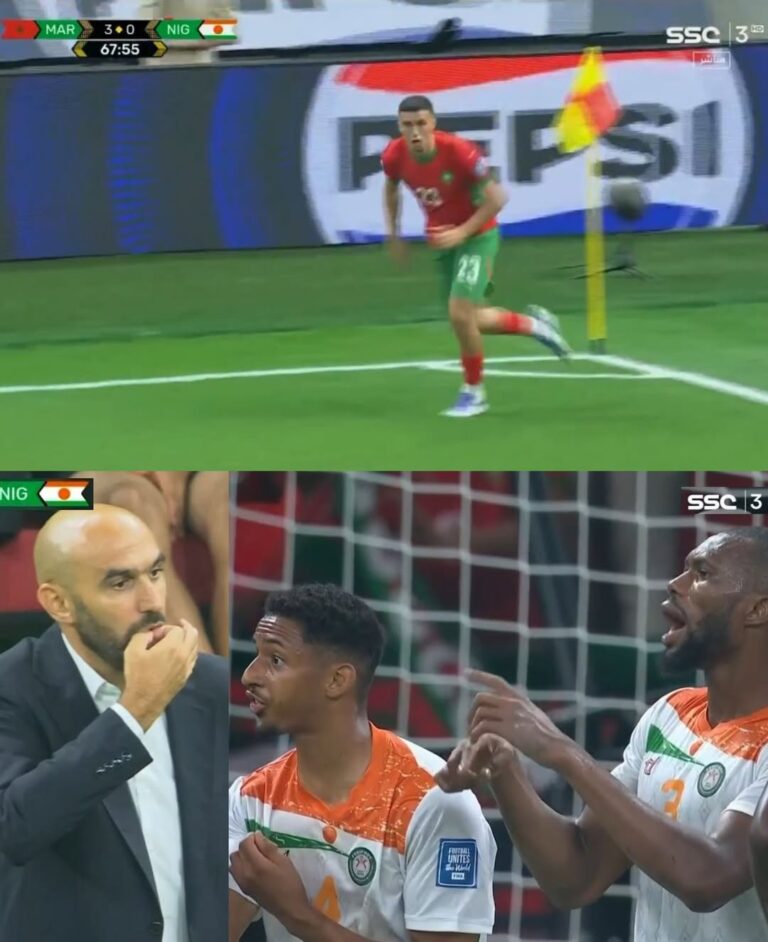 عاجل: لاعبو المغرب يبتكرون أسلوباً مذهلاً لتنفيذ الركلة الركنية بطريقة غير تقليدية.