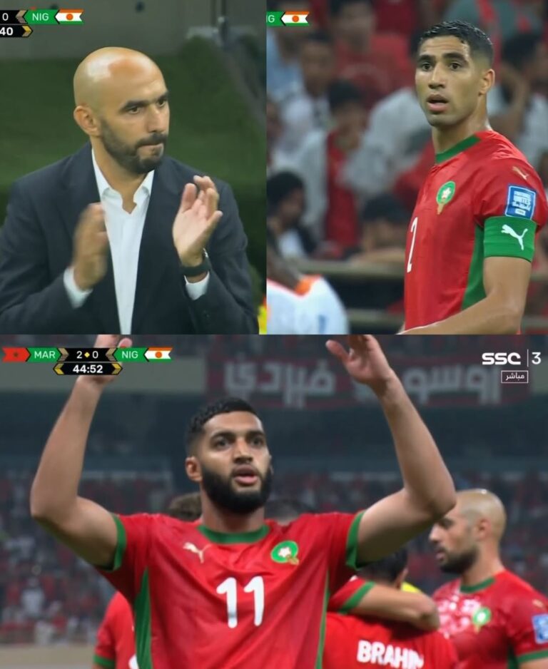 هدف رائع لأشرف حكيمي يُخدع فيه خط دفاع النيجر بالكامل مع منتخب المغرب في مباراة مثيرة.