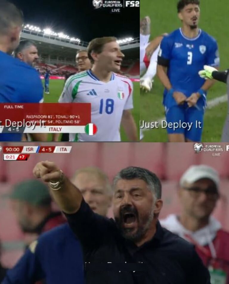إيطاليا تفاجئ الكيان بهدف قاتل في اللحظات الأخيرة من المباراة!