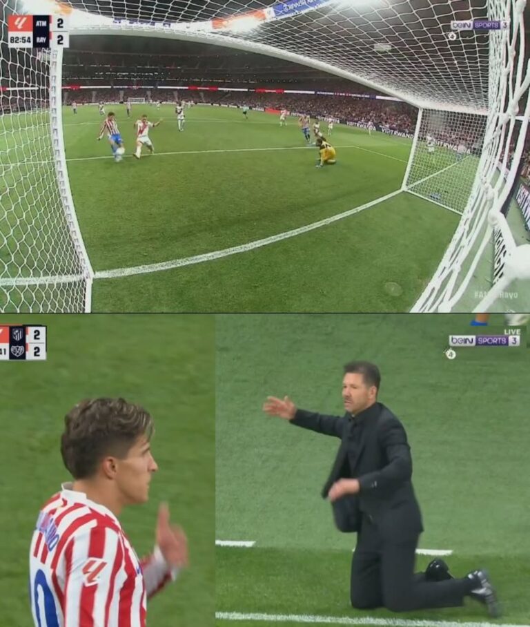 لحظة استثنائية بين دييجو سيميوني وابنه جوليانو، لاعب أتلتيكو مدريد، تُبهر الأعين وتجذب الأنظار.