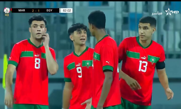 في أجواء من الفرح، المنتخب المغربي يلتقي مع إسبانيا في افتتاح مباريات كأس ...