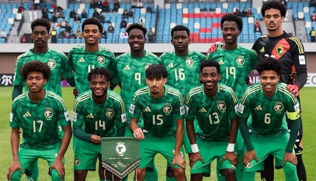 بث مباشر مجاني مباراة السعودية وكولومبيا في كأس العالم للشباب 2025