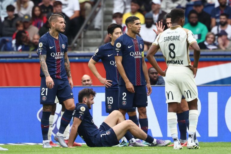 Le Paris Saint-Germain s’impose face à Lens mais perd trois nouveaux joueurs sur blessure, avant la reprise de la Ligue des champions