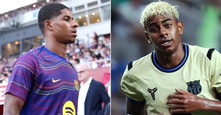 لامين يامال وراشفورد يثقان بنجم برشلونة لإكمال المثلث الهجومي وتحطيم دفاع باريس سان جيرمان!