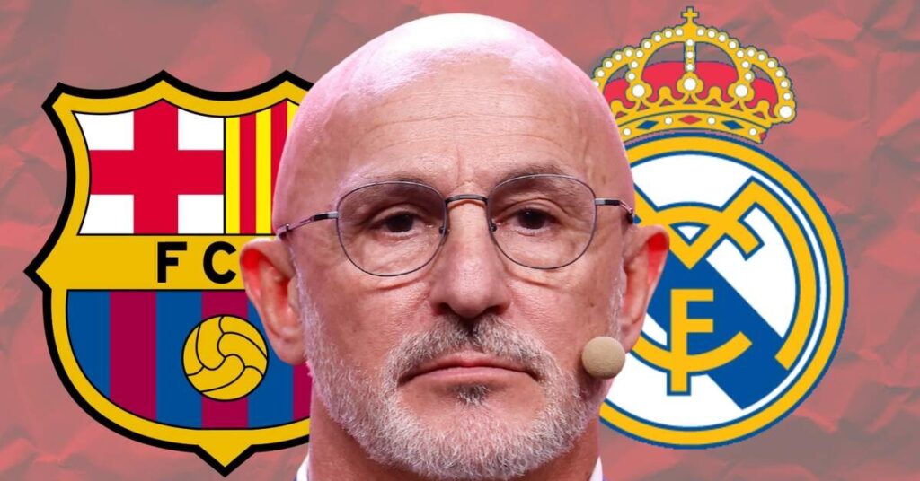 تحوّل مفاجئ من لويس دي لافوينتي يوجه موهبة دفاعية إسبانية واعدة نحو ريال مدريد بدلاً من برشلونة! 1 تحرك غير متوقع من لويس دي لافوينتي يُغيّر مسار موهبة دفاعية إسبانية واعدة نحو ريال مدريد بدلاً من برشلونة!