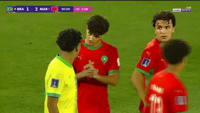 مغاربة يحققون انتصارات رائعة على إسبانيا والبرازيل ويحتفلون بفخر كبير.