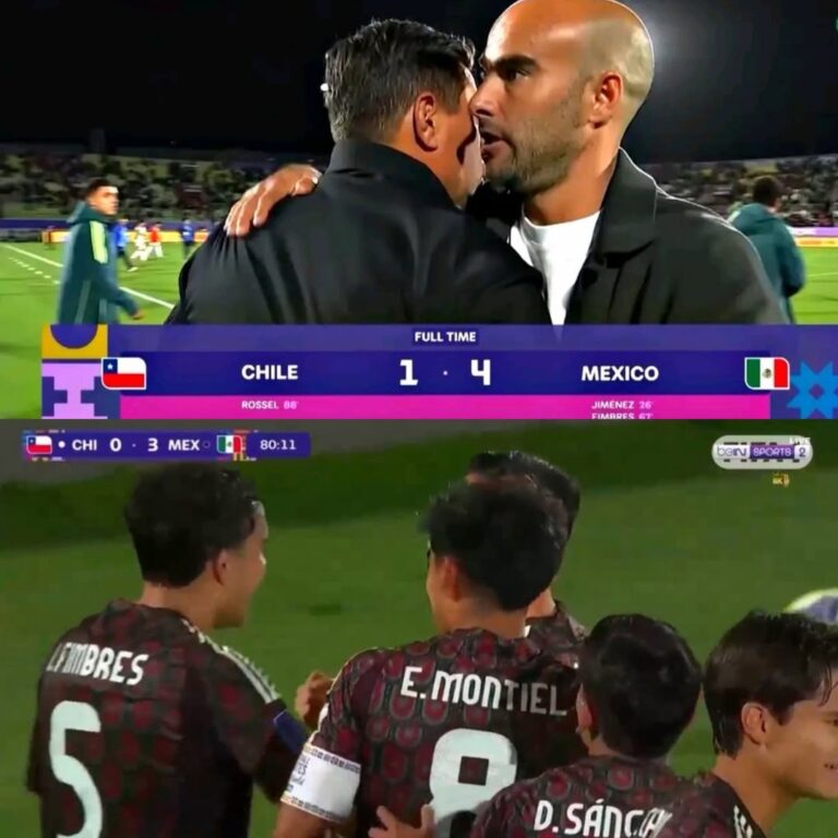 مدرب منتخب المكسيك يتألق ويقضي على آمال البلد المضيف بفوز ساحق بأربعة أهداف.