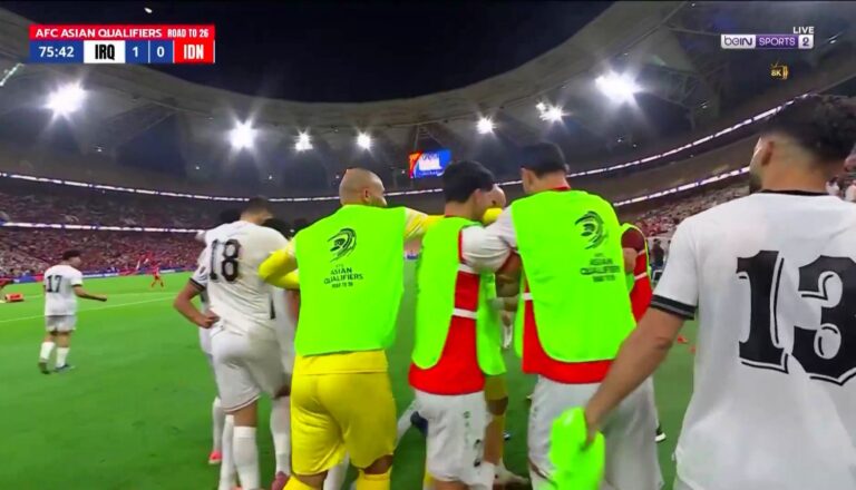 هدف رائع للمنتخب العراقي في المباراة!