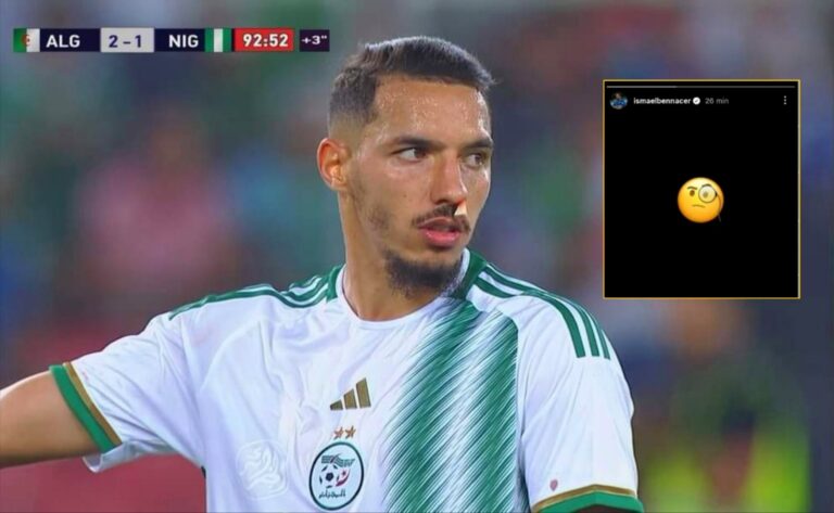 إسماعيل بن ناصر لاعب دينامو زغرب يُعبّر عبر إنستغرام عن دهشته لعدم استدعائه للمنتخب.