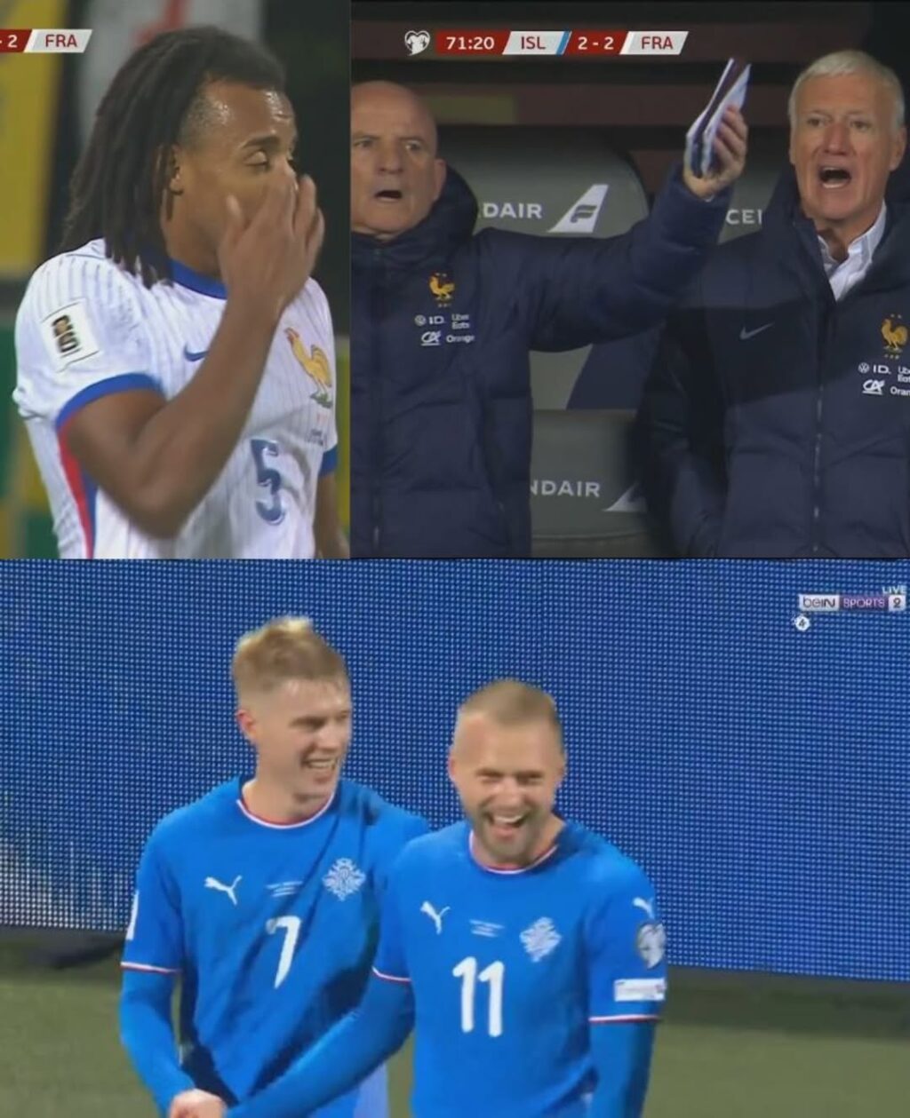 عاجل: لاعب فرنسا كوندي يبتكر أسلوبًا غير تقليدي في مصيدة التسلل أثناء التسجيل... 1 عاجل: لاعب فرنسا كوندي يبتكر أسلوبًا غير تقليدي في مصيدة التسلل أثناء التسجيل...