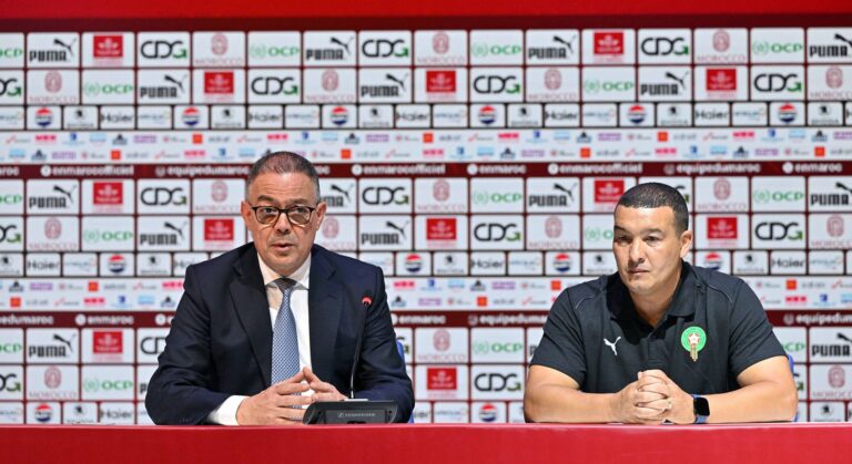 استقبال السيد فوزي لقجع لأعضاء بعثة منتخب أقل من 17 سنة استعداداً لنهائيات البطولة.