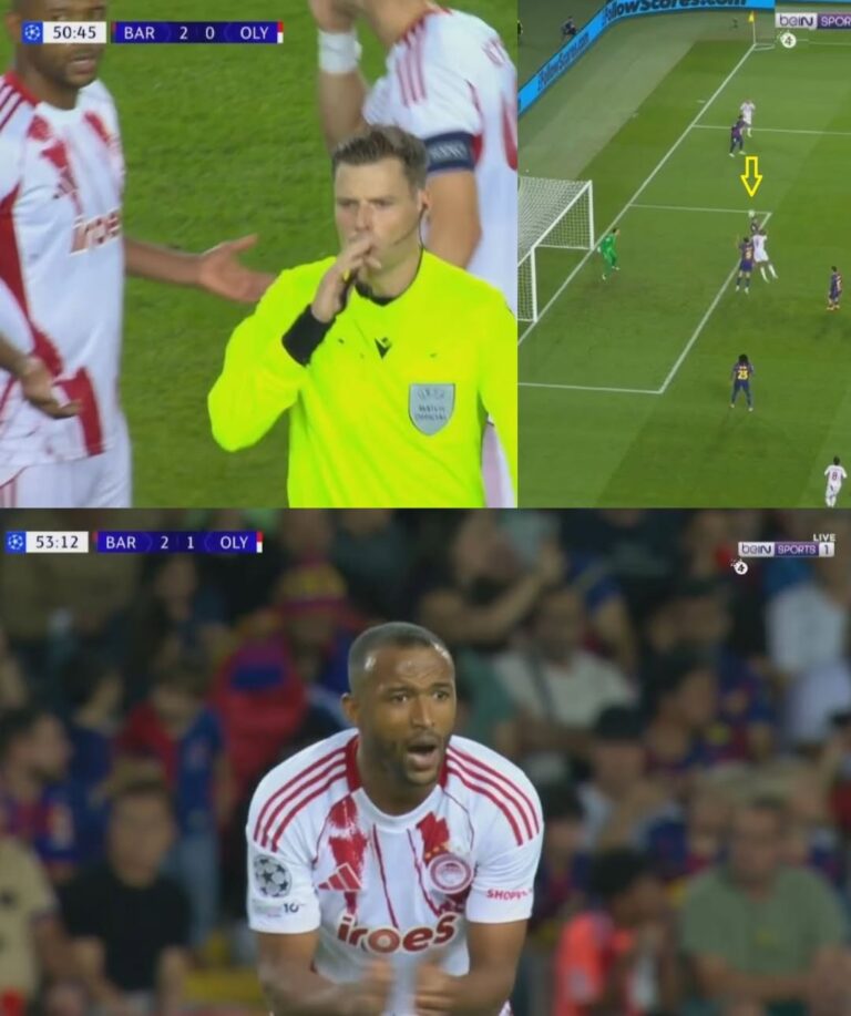 أيوب الكعبي يبدع في مباراة تاريخية أمام برشلونة في دوري أبطال أوروبا.