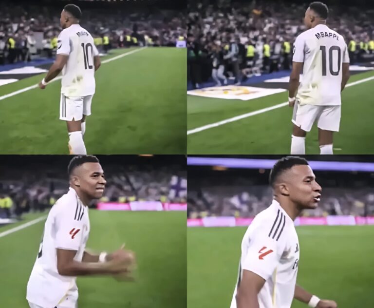 مبابي يحتفل بفوزه الأول في الكلاسيكو ضد برشلونة... لحظة لا تُنسى في تاريخ اللقاءات!