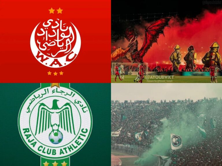 الديربي يكتمل بحضور كامل، حيث نفدت جميع التذاكر تقريباً، وأبواب الملعب مغلقة.