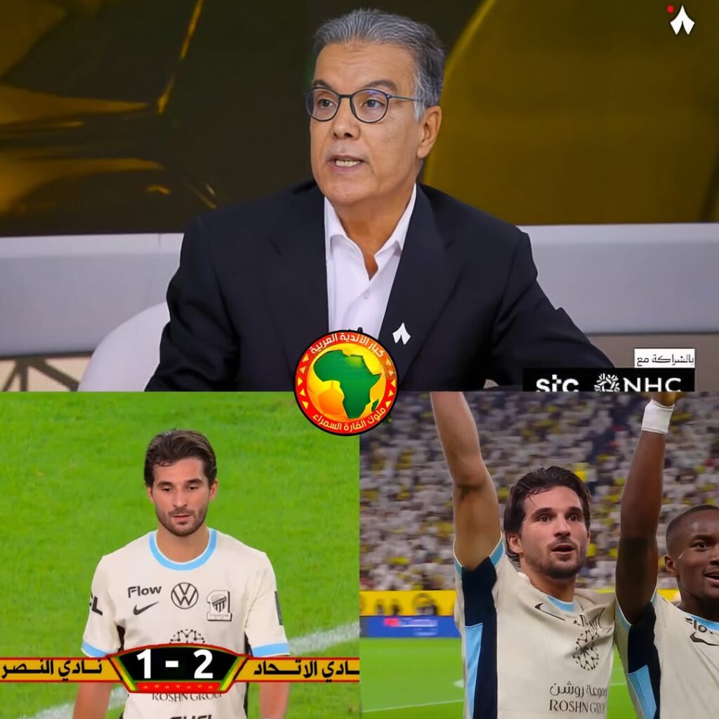 طارق ذياب المحلل التونسي: اللاعب الذي نال إعجابي اليوم ليس... عبر قناة ثمانية. 1 طارق ذياب المحلل التونسي: اللاعب الذي نال إعجابي اليوم ليس... عبر قناة ثمانية.