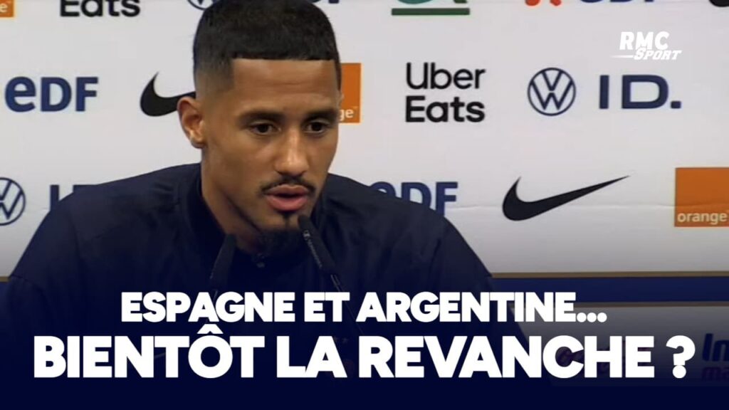 Saliba veut sa "revanche" contre l'Espagne et l'Argentine
