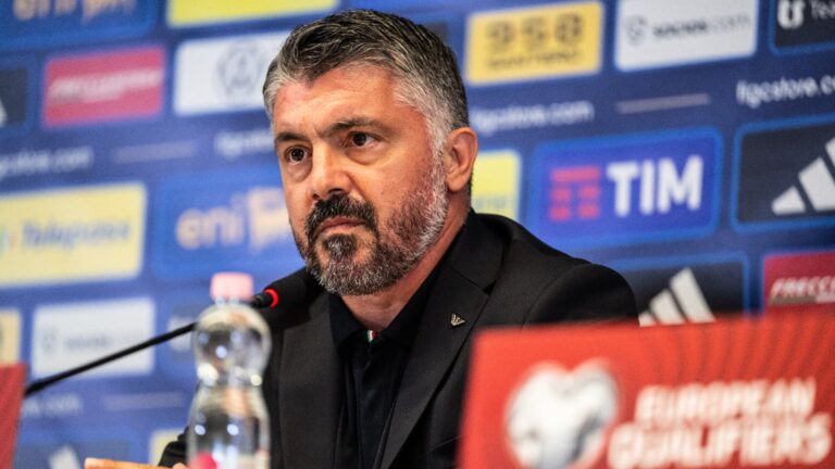 le "coeur brisé" par la situation à Gaza, Gattuso confirme que le match Italie-Israël aura bien lieu