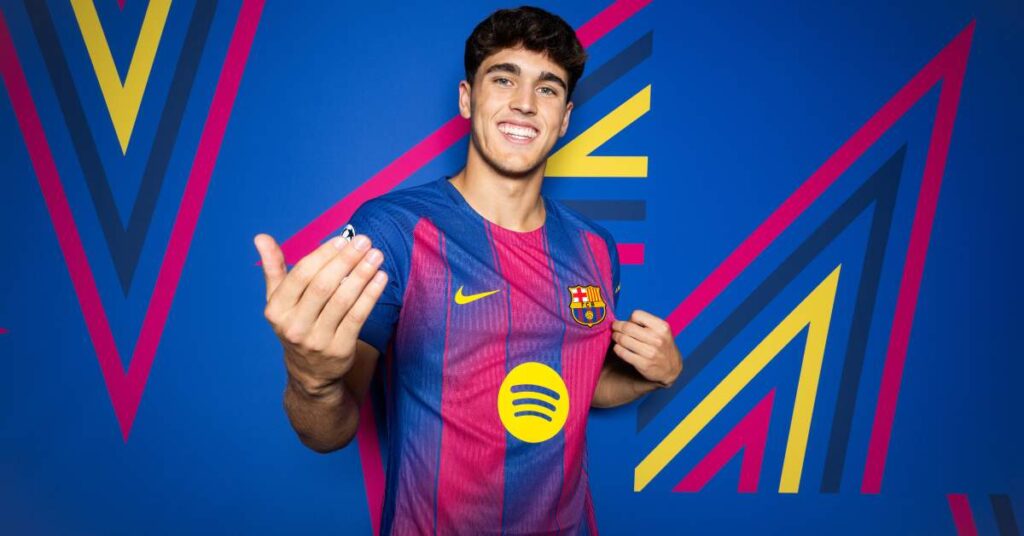 مدافع برشلونة يتألق في قائمة المرشحين لجائزة الكرة الذهبية للشباب 2025 – الجول