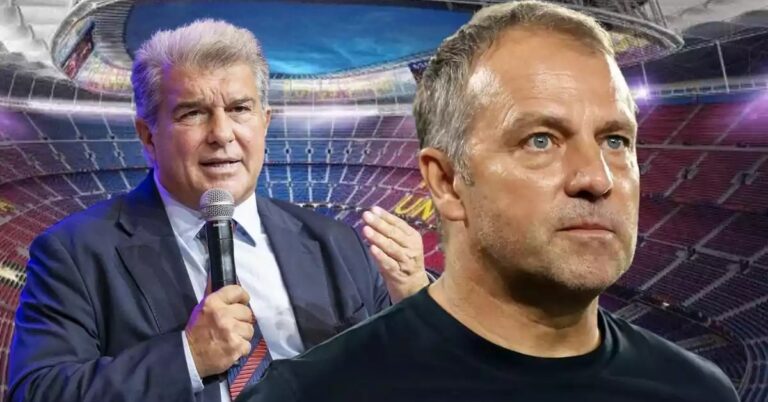 هانسي فليك بدأ يفقد صبره.. هل يودع برشلونة نهاية الموسم؟ – الجول